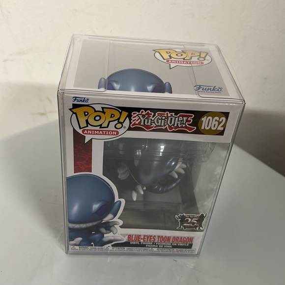 Funko POP Yu-Gi-Oh Blue Eyes Toon Dragon Figure #1062 - Picture 8 of 8